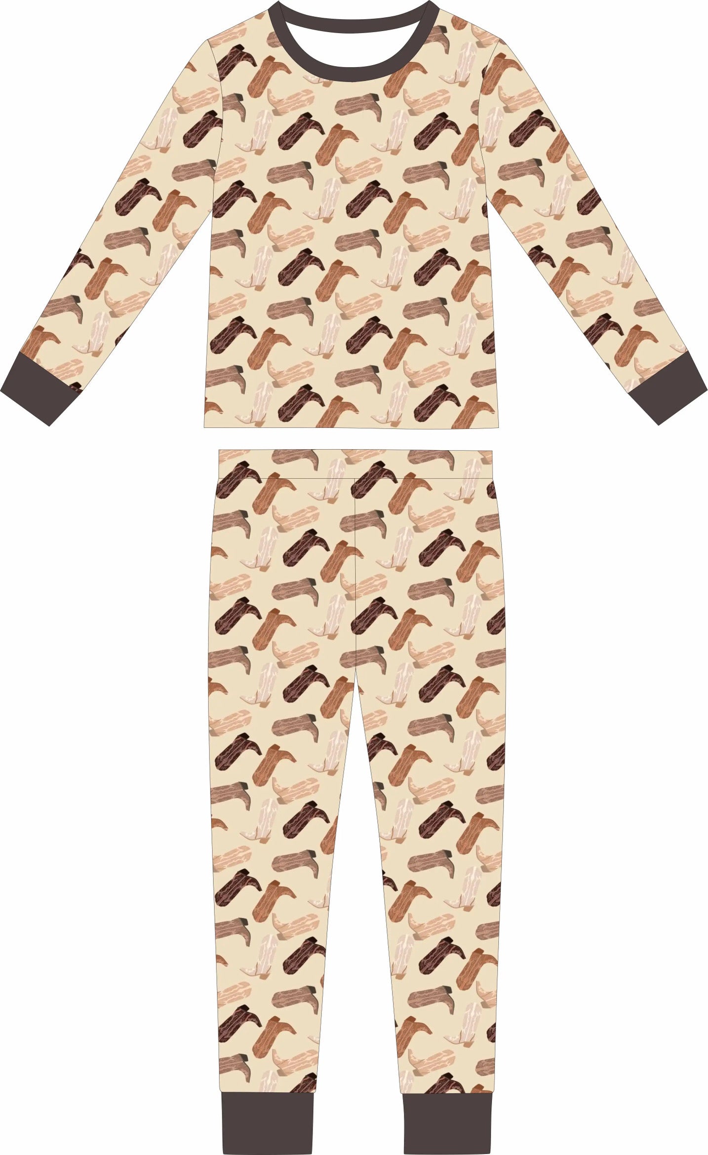 (PREORDER MARCH) Bamboo Loungewear | Brown Boots