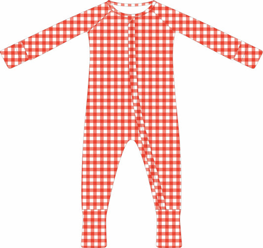(PREORDER) Convertible Two-Way Ruffled Zipper One Piece | Picnic