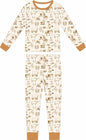 (PREORDER MARCH) Bamboo Loungewear | Camel Cowbaby