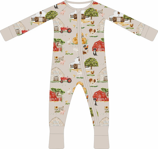 (PREORDER) Convertible Two-Way Ruffled Zipper One Piece | Barns