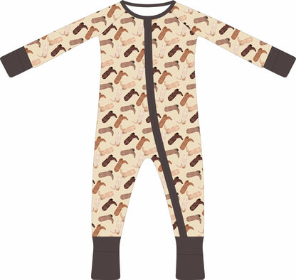 (PREORDER MARCH) Bamboo Loungewear | Brown Boots