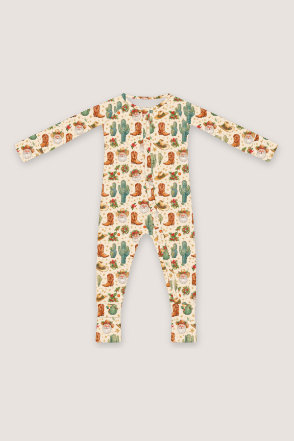 (PREORDER SEPT) Bamboo Loungewear | Santa Cactus