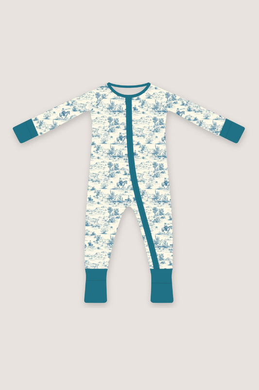 (PREORDER MARCH) Bamboo Loungewear | Toile Cowboy